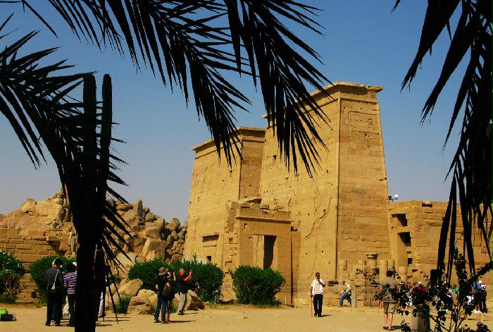 埃及阿斯旺菲萊神廟---劉喜元